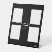 Fotoweergave - HAMbyWG - Alle kleurenvoetsporen Reclamebord Met Voetstuk (Voorkant)