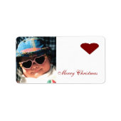 Fotozendlabel Etiket (Voorkant)