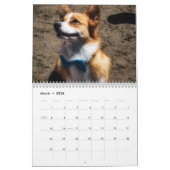 Fou au sujet du calendrier mural du corgi 2018 (Mar 2026)