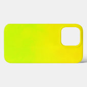 Fou Citron jaune coque iphone (Verso (horizontal))