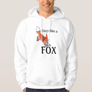 Fou comme un sweat - shirt à capuche de Fox
