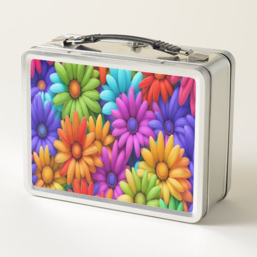 Fou Daisy #5 - Lunchbox métallique (Dos)