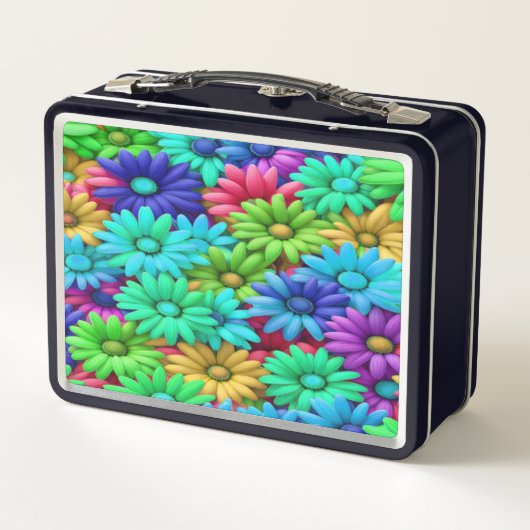Fou Daisy #9 - Lunchbox métallique (Dos)