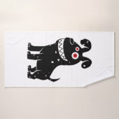 Fou de chiens (Serviette de bain)