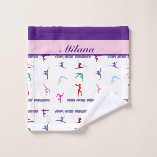 Fou de la gymnastique (Gant de toilette)