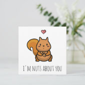 Fou de vous carte de la Saint-Valentin (Debout devant)