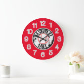Fou du baseball grosse horloge (Maison)