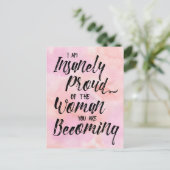 fou fier de toi carte postale (Debout devant)