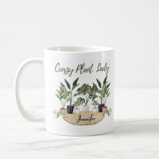 Fou Plante Lady Coffee Mug (Gauche)