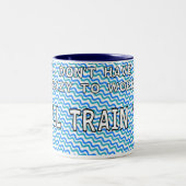 Fou pour travailler ici - la tasse de 15 onces (Centre)