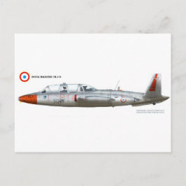 Fouga Magister CM.170 Briefkaart