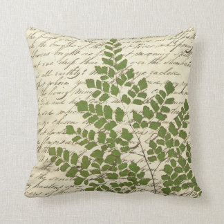 Fougère sur le coussin 2 de manuscrit