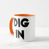 "Fouille classique dans" la tasse (avec la poignée (Devant gauche)