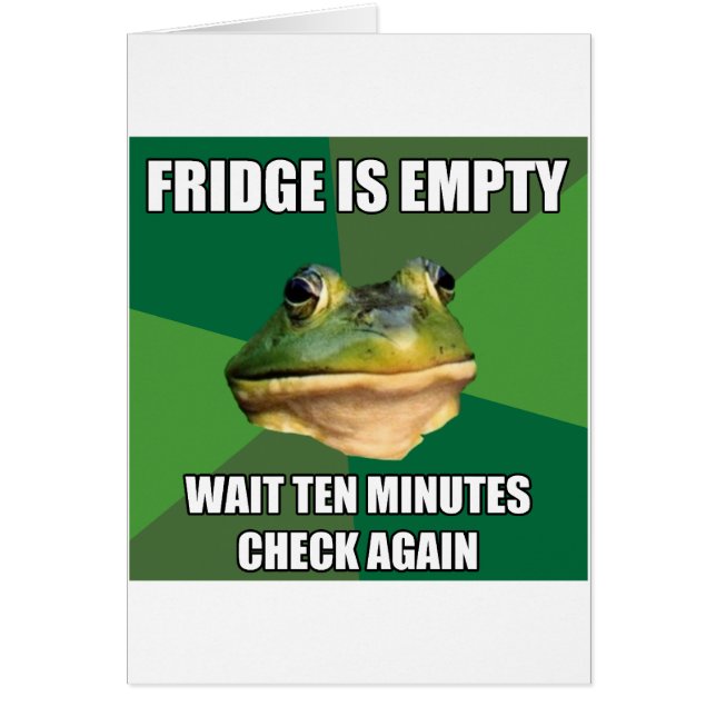Foul Bachel Frog Frigo vide (Devant)