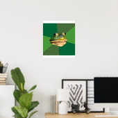 Foul Bachelor Frog Advice Animal Meme Poster (Thuiskantoor)