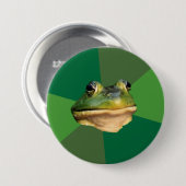 Foul Bachelor Frog Ronde Button 7,6 Cm (Voorkant /achterkant)