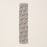 Foulard 7 Photo Collage - funky honeycomb motif - blanc<br><div class="desc">Ce montage photo amusant comprend une place pour 7 photos. La grille comprend une grille de photos en forme d'hexagone ou de nid d'abeille avec beaucoup d'espace pour ajouter vos photos de fête préférées. Les photos carrés fonctionnent mieux avec ce modèle. Ajoutez vos photos préférées à ce modèle amusant. Vous...</div>