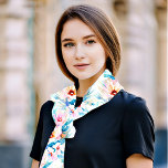 Foulard Aquarelle rose et bleu<br><div class="desc">Ce magnifique foulard en mousseline rose et bleu aquarelle à motifs floraux est l'accessoire parfait pour toutes les occasions. Le tissu doux et léger est parfait pour les couches en journée cool ou pour vous garder cool en journée chaude. Le motif floral délicat de l'aquarelle ajoute une touche d'élégance et...</div>