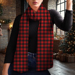 Foulard Buffle Rouge Et Noir Plantés Noël<br><div class="desc">Séjournez confortable et élégant en cette période de vacances avec ce classique buffle rouge et noir plaid foulard de Noël. Doté d'un motif de à damiers rouge et noir audacieux, ce design intemporel est parfait pour ajouter une touche rustique à toute tenue festive. Fabriqué en mousseline légère, il offre à...</div>