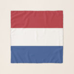 Foulard Carré Scarf avec le drapeau de Pays-Bas<br><div class="desc">Foulard carré patriotique et élégant avec drapeau de Pays-Bas. Ce produit est personnalisable.</div>