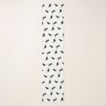 Foulard Cat pose Amoureux des chats motif<br><div class="desc">Dessins de mes chats "mister" et "misy" dans trois poses différentes.</div>