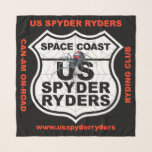 Foulard Chapitre de la côte spatiale - Arrière-plan noir<br><div class="desc">Chapitre de la côte spatiale - Arrière-plan noir</div>
