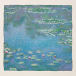 Foulard Claude Monet<br><div class="desc">Nymphéas - Claude Monet,  Huile sur toile,  1906</div>