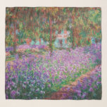 Foulard Claude Monet - Le jardin de l'artiste à Giverny<br><div class="desc">Jardin de l'artiste à Giverny / Le Jardin de l'artiste a Giverny - Claude Monet,  1900</div>