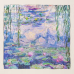 Foulard Claude Monet - Nymphéas / Nymphéas 1919<br><div class="desc">Nymphéas (W.1852) - Claude Monet,  Huile sur toile,  1916-1919</div>