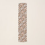 Foulard Collage personnalisé 12 Photo - Tout sur Motif<br><div class="desc">Utilisez 12 photos pour créer un collage photo personnel. Cette disposition amusante comprend un arrière - plan blanc avec un motif tout en forme de losange. Pour obtenir de meilleurs résultats,  utilisez des photos carrés recadrées.</div>
