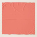 Foulard Corail<br><div class="desc">Corail couleur solide Chiffon Scarf par Gerson Ramos.</div>