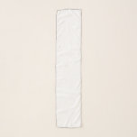 Foulard Créez votre propre personnalisation blanche<br><div class="desc">Créez votre propre Fournitures personnalisées solides et blanches,  style minimaliste qui peut être facilement mis à jour avec votre Photo et votre texte. Si vous avez besoin d'aide pour personnaliser ce produit,  veuillez me contacter en utilisant le bouton de message ci-dessous et je serai heureux de vous aider.</div>