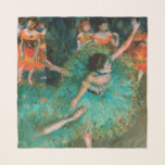 Foulard Danseurs en vert par Edgar Degas<br><div class="desc">Veuillez visiter mon magasin pour une conception plus intéressante et plus de => bien choisi zazzle.com/iwheels* de couleur</div>