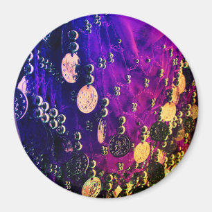 Foulard de danse du ventre avec aimant de monnaie