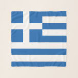 Foulard Drapeau de la Grèce<br><div class="desc">Drapeau patriotique de la Grèce.</div>