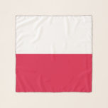 Foulard Drapeau de Pologne<br><div class="desc">Drapeau de Pologne</div>