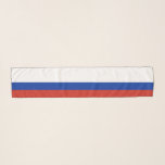 Foulard Drapeau de Russie Couleurs Bleu Bleu Bleu Rouge ra<br><div class="desc">Russie Drapeau Couleurs Bleu Bleu Bleu Rouge Écharpe rayée</div>