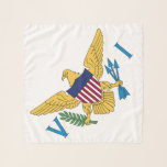 Foulard Drapeau des îles Vierges américaines USVI Tropical<br><div class="desc">Drapeau des îles Vierges américaines USVI Tropical Scarf pour vous à porter ou à agiter pour votre événement spécial. Montrez à l'USVI la fierté et la force.</div>