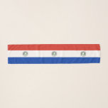 Foulard drapeau du Paraguay<br><div class="desc">Drapeau patriotique du Paraguay.</div>