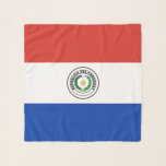 Foulard drapeau du Paraguay<br><div class="desc">Drapeau patriotique du Paraguay.</div>