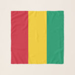 Foulard Drapeau Guinée<br><div class="desc">Drapeau patriotique de Guinée.</div>