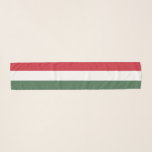 Foulard Drapeau Hongrie<br><div class="desc">Drapeau patriotique de Hongrie.</div>