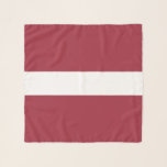 Foulard Drapeau Lettonie<br><div class="desc">Drapeau patriotique de Lettonie.</div>
