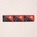 Foulard Drapeau Papouasie-Nouvelle-Guinée<br><div class="desc">Drapeau patriotique de Papouasie-Nouvelle-Guinée.</div>