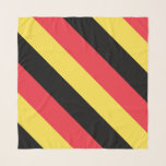 Foulard Drapeau patriotique belge<br><div class="desc">Le drapeau national de la Belgique.</div>