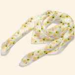 Foulard Drôle Motif de toast Avocado<br><div class="desc">Amusant design avec un mignon avocat,  oeufs,  bacon et motif toast.</div>