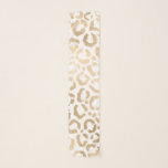 Foulard Elegant Gold White Leopard Cheetah Animal Print<br><div class="desc">Cette poster de animal élégante et chic conviendra parfaitement à la mode chic et branchée. Il est muni d'un motif léopard de feuille d'or faux imprimé à la main sur un simple arrière - plan blanc. Qui peut être modifié en cliquant sur les options de personnaliser. C'est un design safari...</div>
