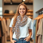 Foulard Empreinte de léopard-bleu et Brown<br><div class="desc">Empreinte de léopard en Ecarf Bleu et Brown - Chic, élégant et personnalisé Enveloppez-vous avec élégance avec notre Empreinte de léopard en Ecarf Bleu et Brown. Cet accessoire accrocheur présente une touche moderne sur un poster de animal classique, mêlant le bleu gras et le brun chaleureux pour un look à...</div>