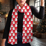 Foulard Festif Red Snowman Motif vacances d'hiver<br><div class="desc">Découvrez l'esprit des vacances avec ce charmant écharpe rouge d'hiver ornée d'un adorable motif de bonhomme de neige. Parfait pour ajouter une touche ludique mais festive à votre garde-robe de saison, ce design met en valeur des bonhommes de neige gais contre un arrière - plan rouge vif. Que vous vous...</div>