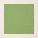Foulard Feuilles tropicaux, couleur vert kelly,<br><div class="desc">Kelly couleur verte solide.</div>